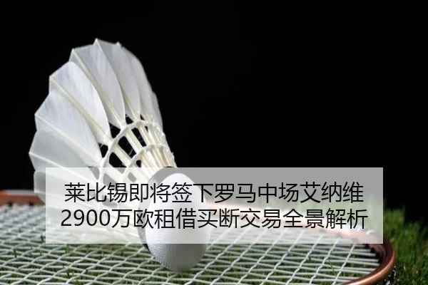 莱比锡即将签下罗马中场艾纳维 2900万欧租借买断交易全景解析